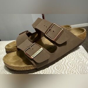 Birkenstock Brown Sandals with Adjustable Straps